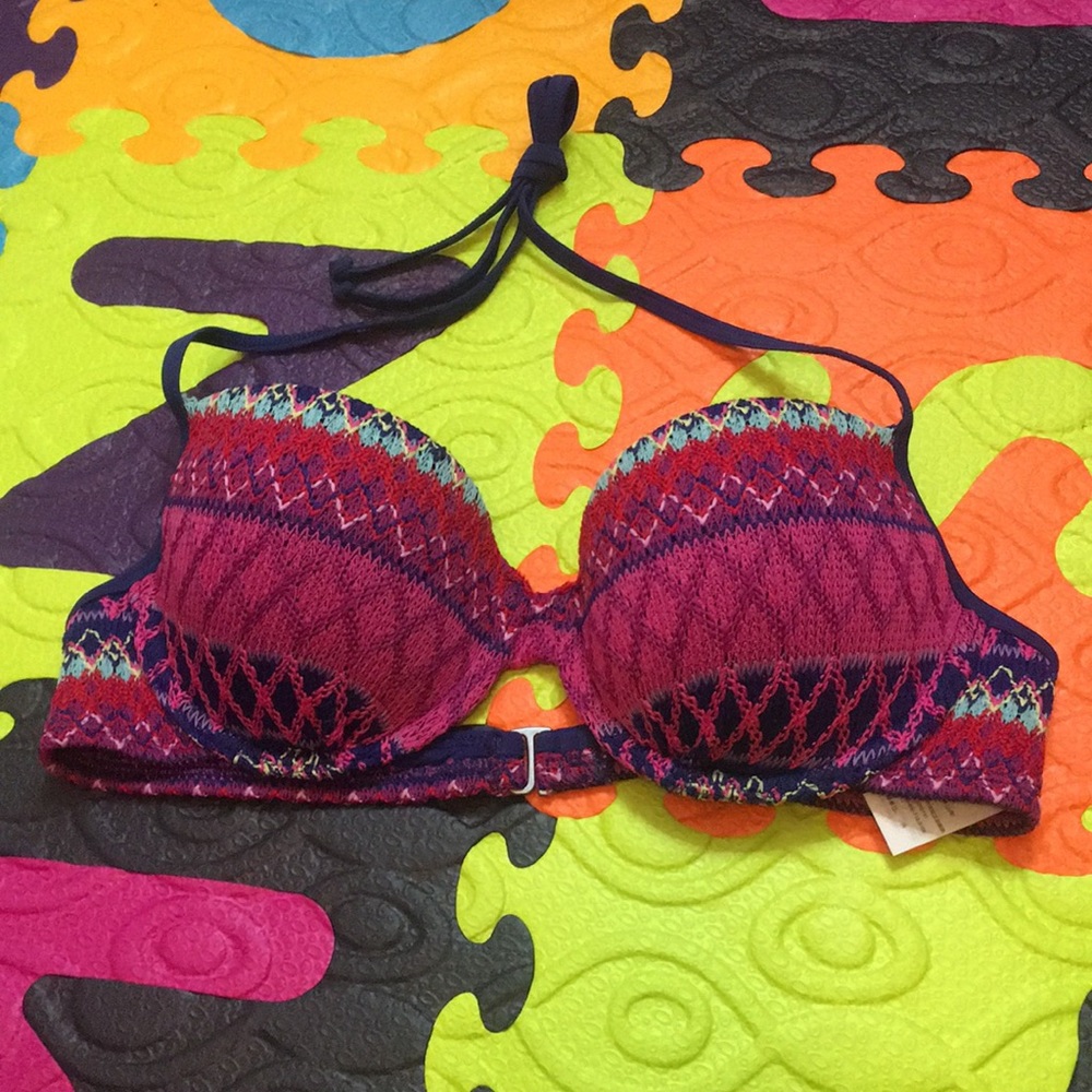 Crochet swim top